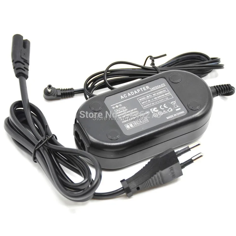 CA 570 570K 570S адаптер питания переменного тока для Canon Elura 60 65 70 80 85 90 100 Optura S1 10 20 30 40 50 DC20