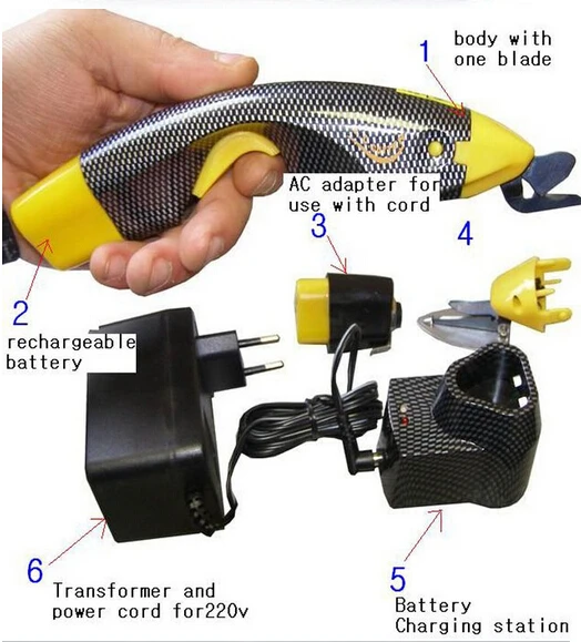 ЕС резак электрические ножницы для точной резки и обрезки ткани | Инструменты