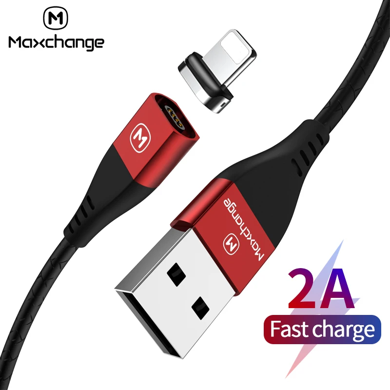 1 м usb-кабель для iphone Магнитный 2.4A быстрое устройство зарядки кабелей 8-контактный
