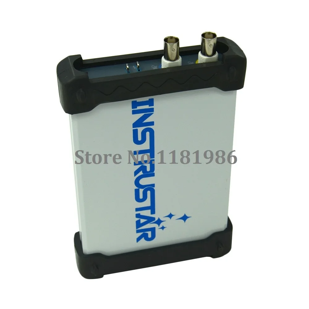Цифровой USB осциллограф анализатор спектра 2CH 20MHz 48MSa/s FFT|instrustar isds205a|usb digital