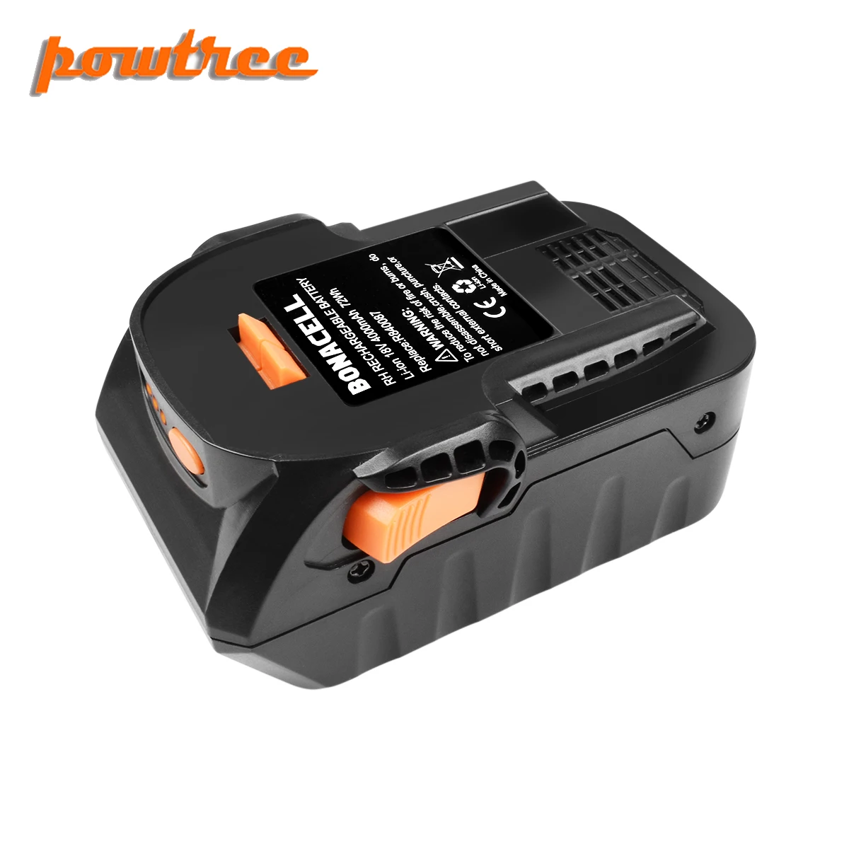 Литий ионная аккумуляторная батарея Powtree 4000 мАч 18 в для RIDGID R840083 R840085 R840086 R840087