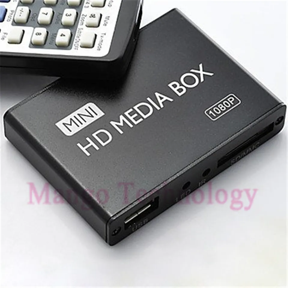 2019 mini HDMI медиа плеер 1080P HDD Full HD TV видео мультимедийный проигрыватель Поддержка