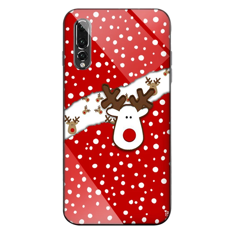 Luxury Glass celular Case For huawei mate 20 lite p30 p20 pro p10 plus Cover nova 3i 4 tower gift Phone |