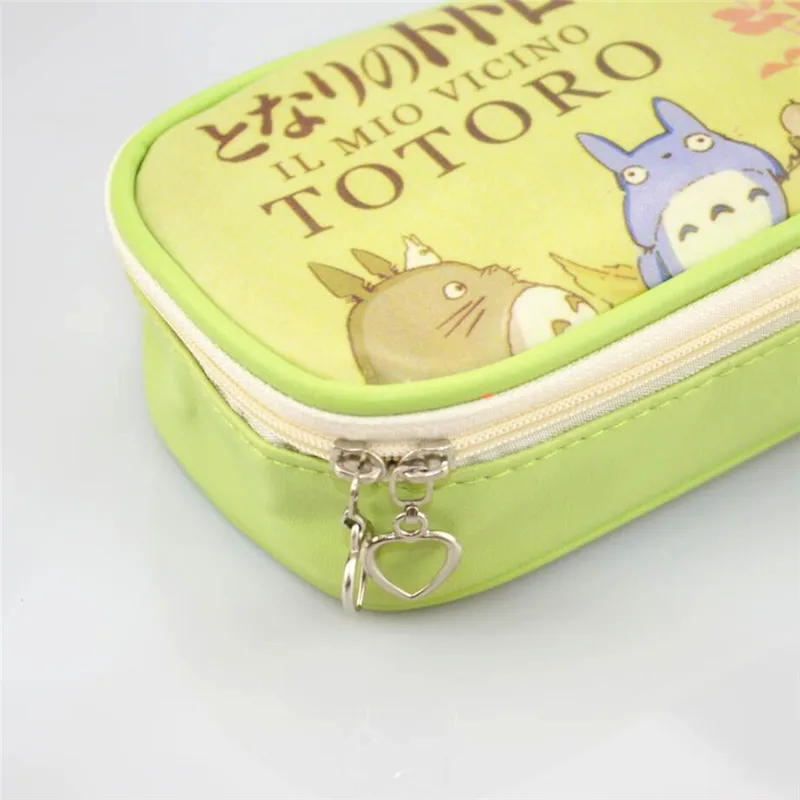 Мультфильм Тоторо Пенал Kawaii PU пенал большой емкости милый канцелярский футляр