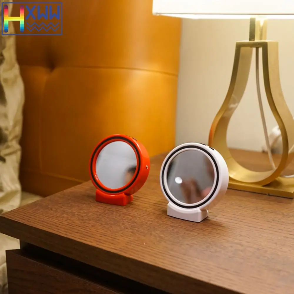 HXWW мини зеркало для макияжа с цифровыми часами Смарт Bluetooth беспроводной динамик