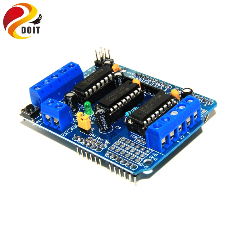 L293D щит управления двигателем Плата расширения привода двигателя для Arduino Щит RC