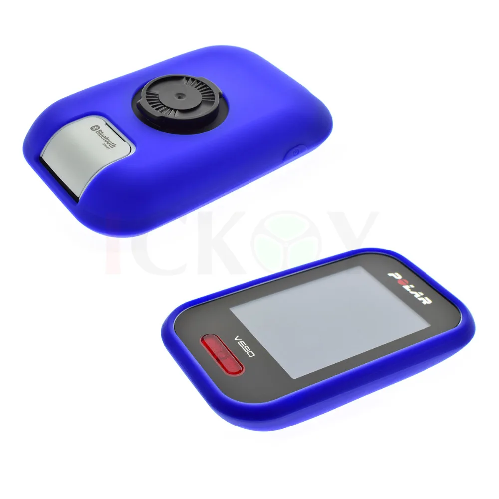 

Outdoor Bycicle Road/Mountain Bike Accessories Rubber Blue Case for Cycling Training GPS Polar V650