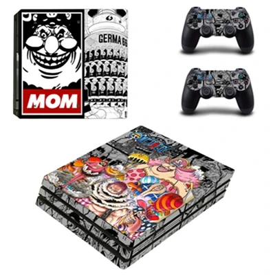 Одна деталь крышка Стикеры s для Playstation 4 PS4 PRO консоль и контроллер Vinly кожи наклейки аниме Стиль Pro Стикеры - Цвет: YSP4P2589