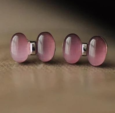 Модная Корейская Акция свежий Фиолетовый опал бант Искрящийся драгоценный