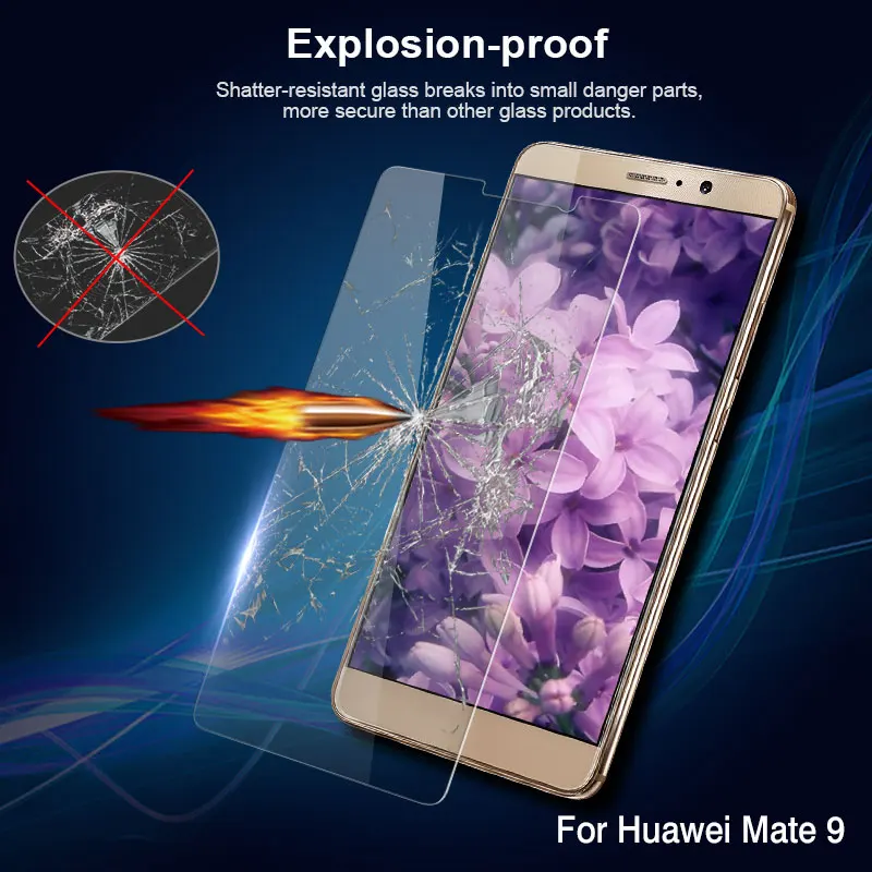 Закаленное стекло DyGod для Huawei Honor 8 защитная пленка экрана Аксессуары мобильных