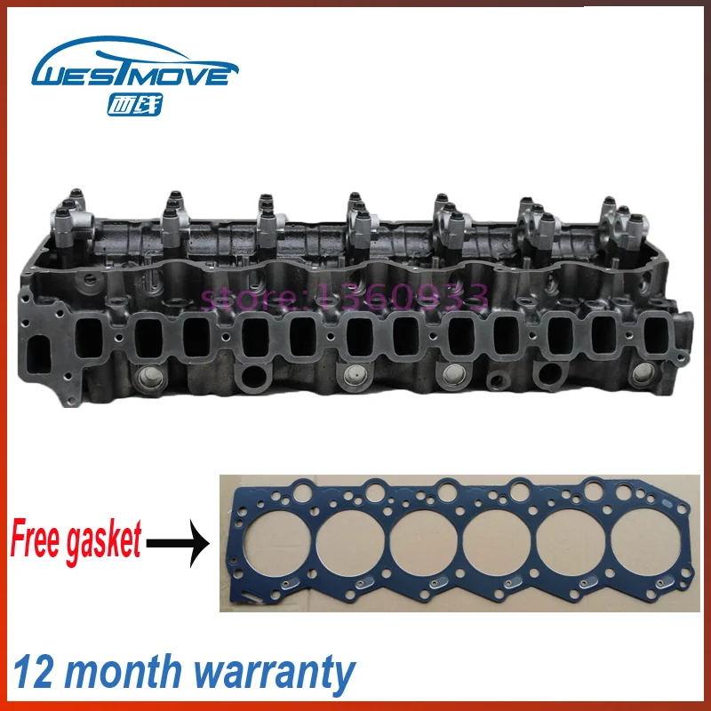 Головка цилиндра для Toyota Land cruiser 4 2 td 4164cc 24 В L6 Двигатель: 1HDFTE 1HD 1HD-FTE 11101-17042 11101-17044