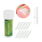 Инструмент для педикюра, 10 шт., зажим для выпрямления вросших ног, инструмент для ухода за ногами, вросшие ногти, эластичные Пластыри для паронихии, акроникс