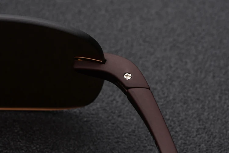 Очки солнцезащитные унисекс без оправы HD поляризационные легсветильник гибкие