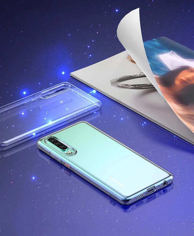 Силиконовый чехол-накладка на заднюю панель для huawei P30 Lite, TPU Funda Carcasa Coque, ультра тонкий мягкий чехол для мобильного телефона P30Lite 6,15"