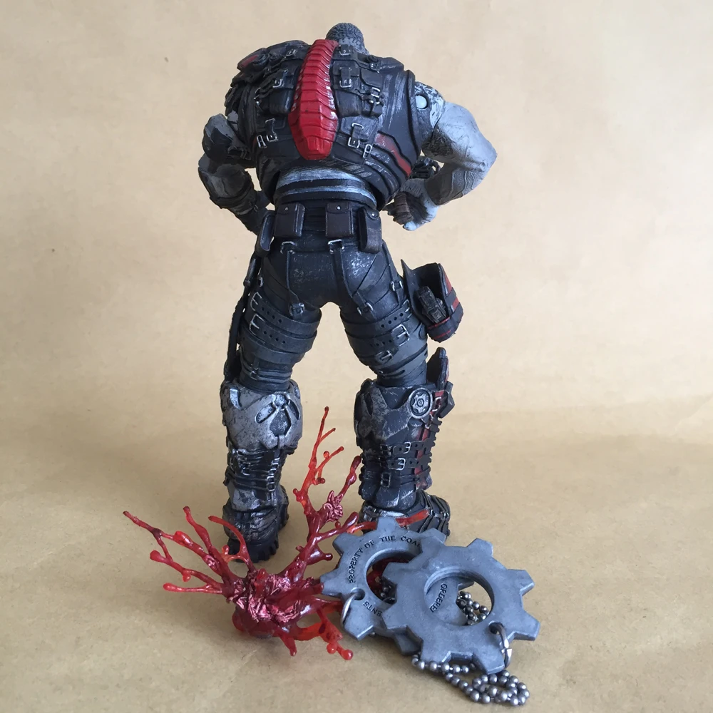 Классическая игра Gears NECA Headshot Locust Drone War экшн фигурка 18 см коллекция|Игровые