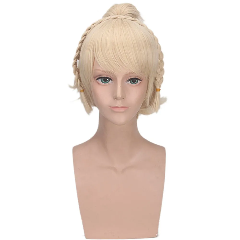 Парик для косплея длиной XV Lunafreya Nox Fleuret костюм принцессы луна женские короткие