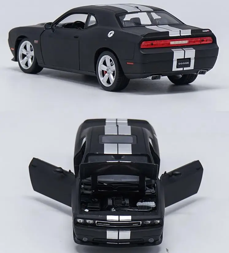 1:24 challenger SRT передовая Игрушечная машина из сплава литая под давлением