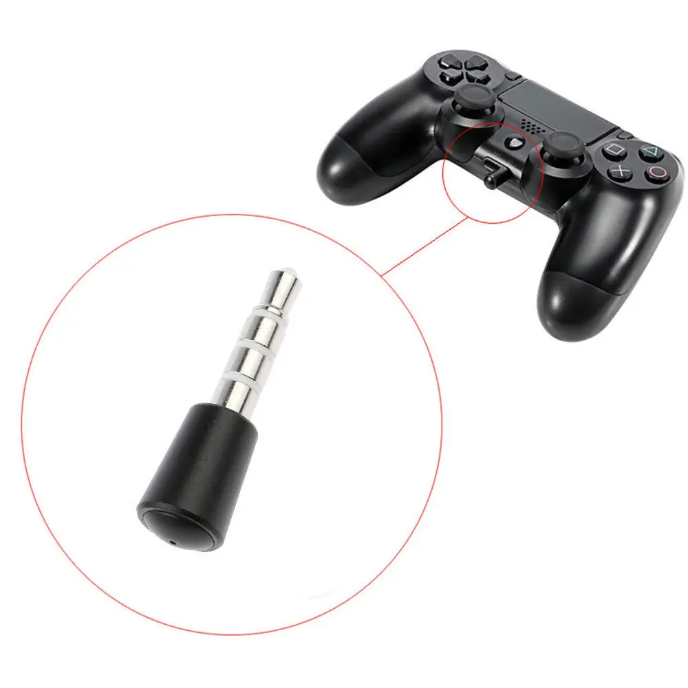 Приемник адаптер с USB 3 5 и штекером 4 0 мм для PlayStation PS4|USB-адаптеры| |