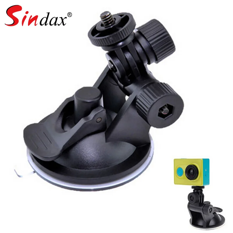 Universal Mini Car Suction Cup Mount Tripod Holder Car Mount Holder for Car GPS DV DVR Xiaomi yi 4k Action Camera Accessories