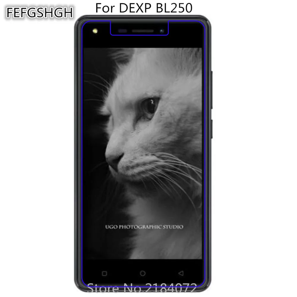 2 шт. закаленное стекло для DEXP BL250 защитная пленка 9H защита экрана