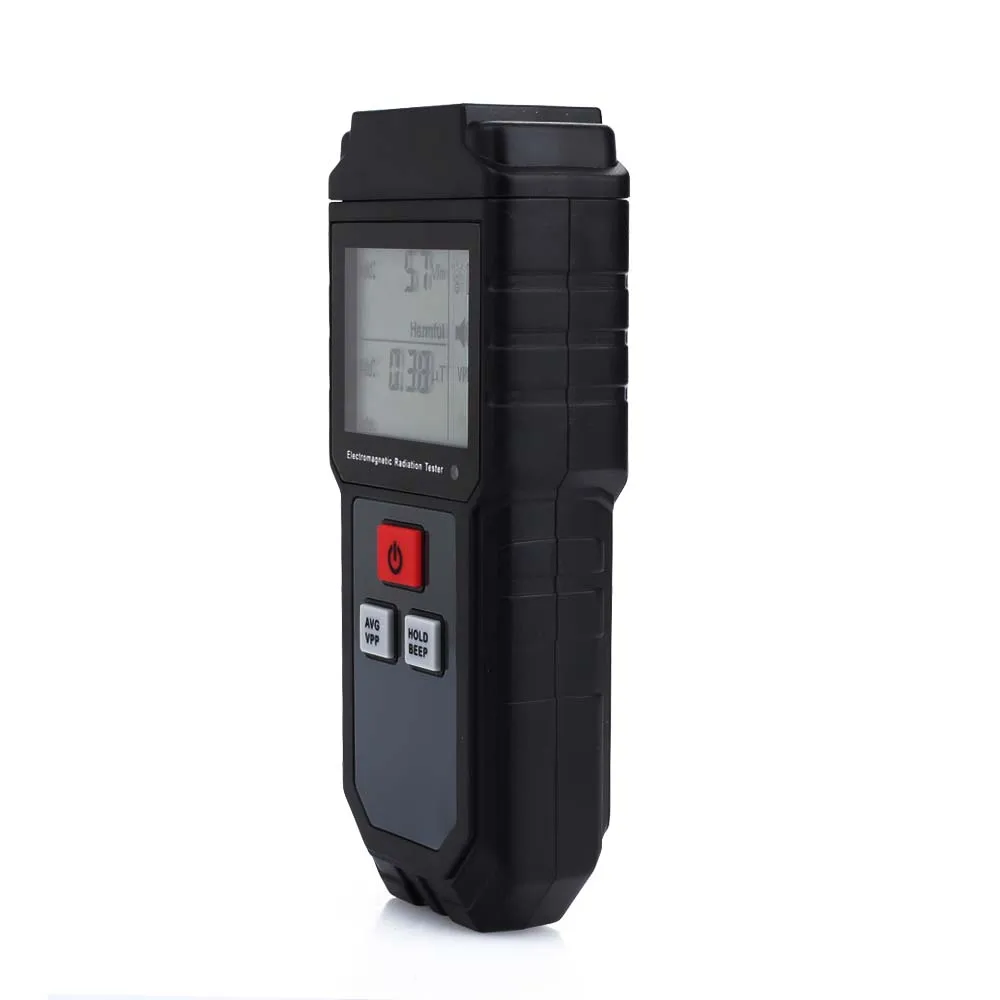 Радиационный измерительный прибор электромагнитный детектор прочный ET825 черный
