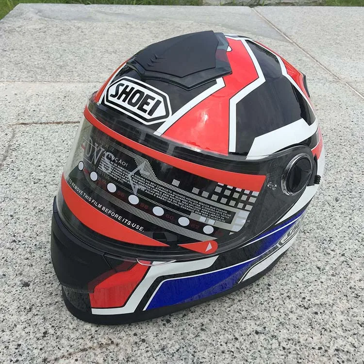 New motorcycle helmet with dual - lens cross country racing bike thermal running full fast ship | Автомобили и мотоциклы