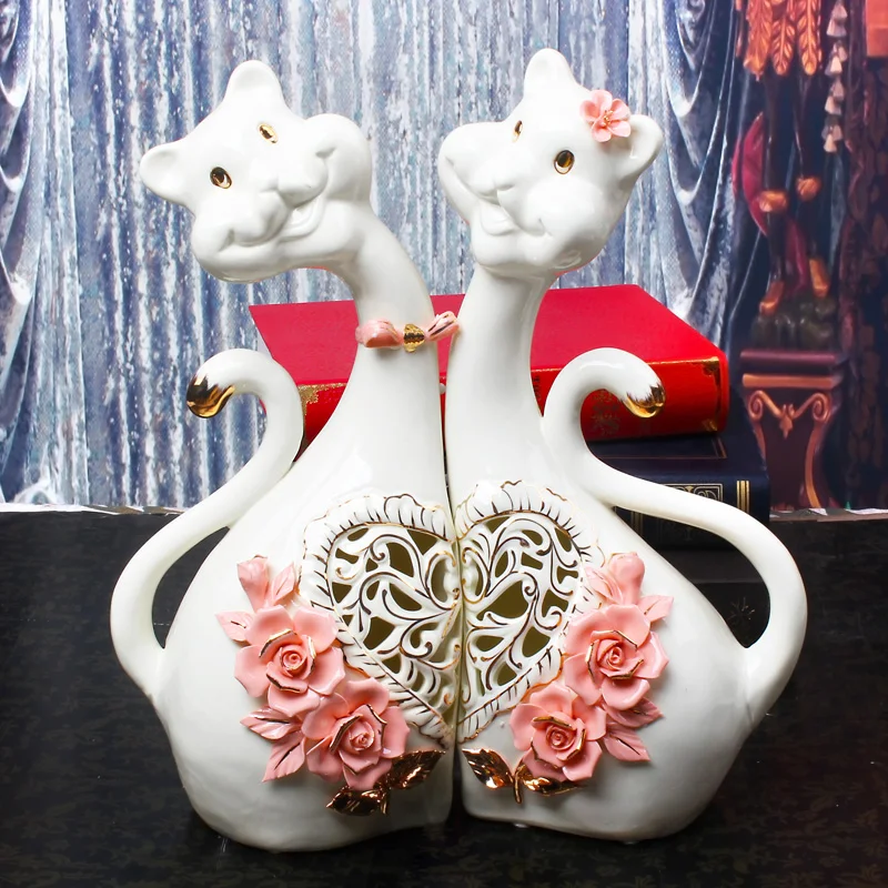 Украшение художественный подарок ремесло Современный короткий белый глазурь