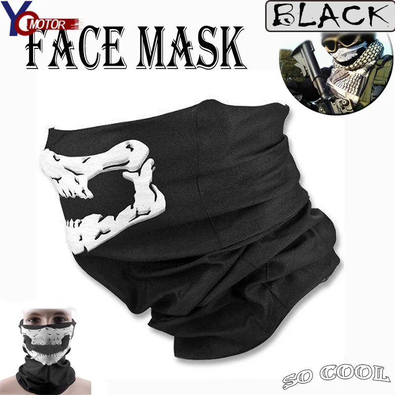 Мотоциклетная велосипедная Лыжная Бандана Маска Для Лица Шарф для верховой езды