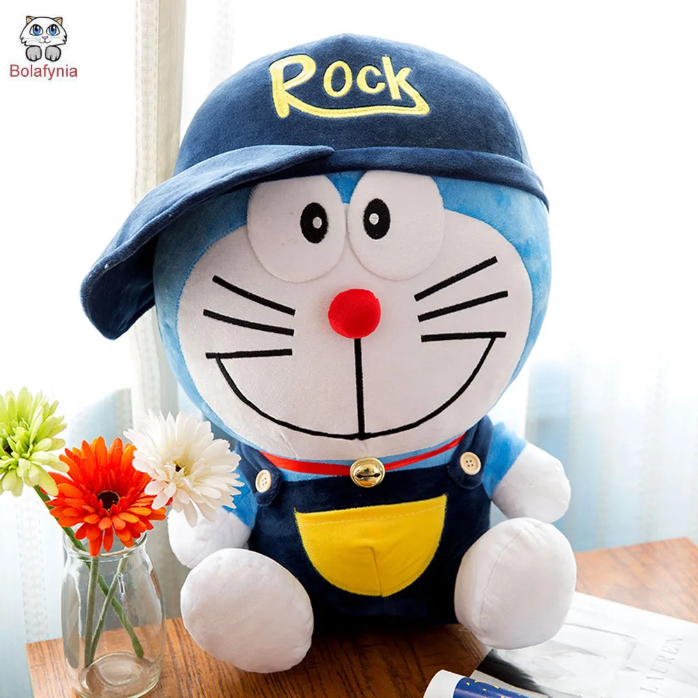 Робот-кот Doraemon мягкие плюшевые игрушки мультяшный детский подарок на Рождество и