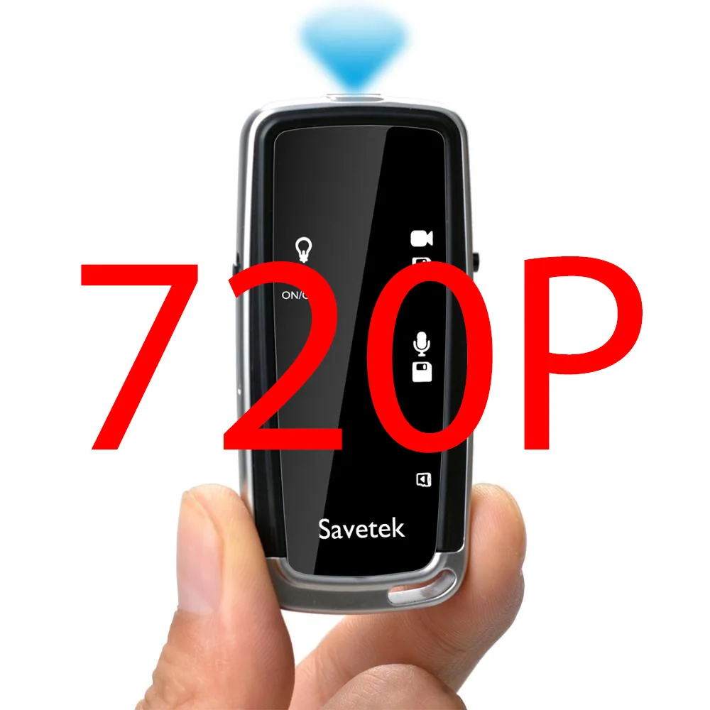 720P Savetek мини камера видеокамера Цифровой Видео Диктофон брелок 480 P 720 P CMOS сенсор Видеокамера OTG кабель для телефона Android - Цвет: 720P