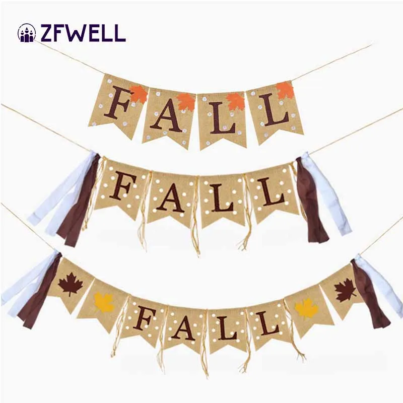 Zfwell. кленовый лист на День Благодарения вечерние украшения белье льняные рубашки