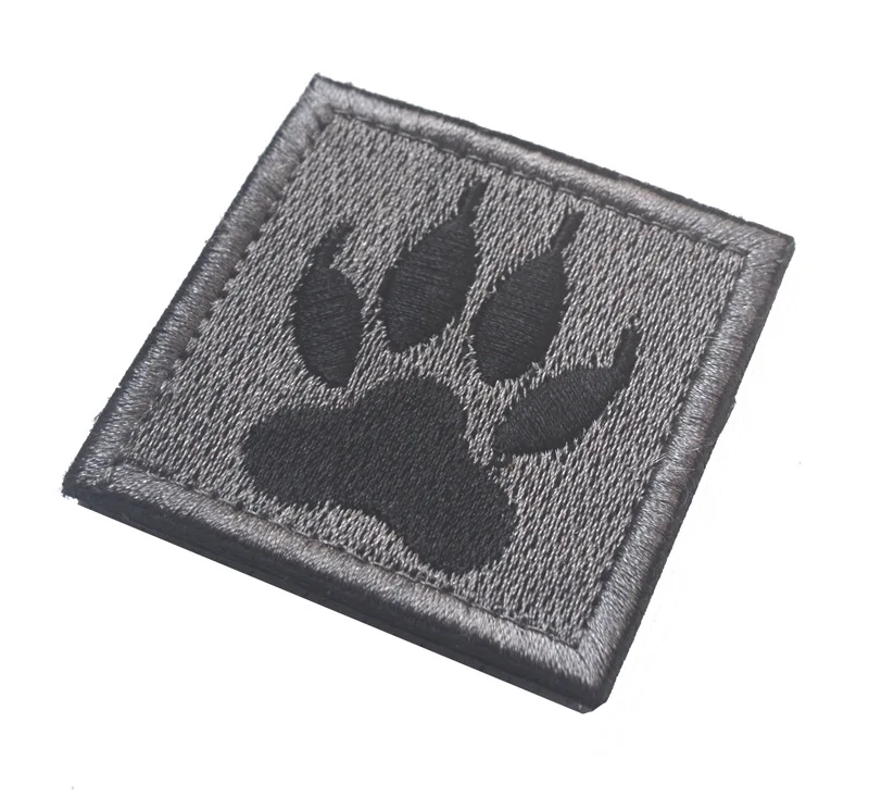 K9 DOG TRACKER PAW K9 Unit Canine Patch Thin Blue Line Law Enforcement Police K9 DOG TRACKER PAW K9 CROSSBONES KILLER ATTACK DOG BADGE PATCH SWAT - Color: K9 DOG TRACKER PAW