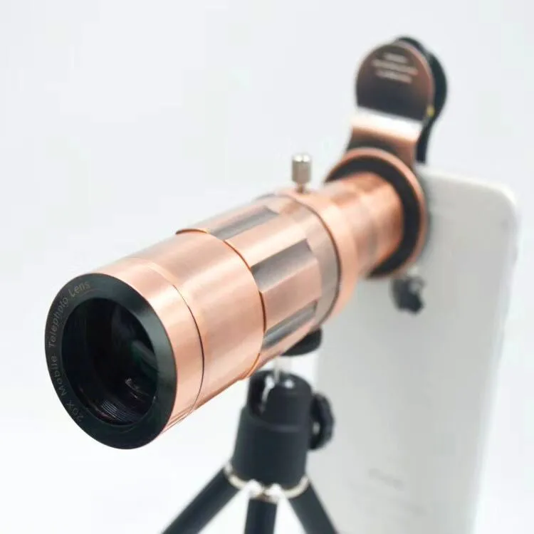 Лидер продаж! 20X мобильный телефон Универсальный телефото телескоп длинный