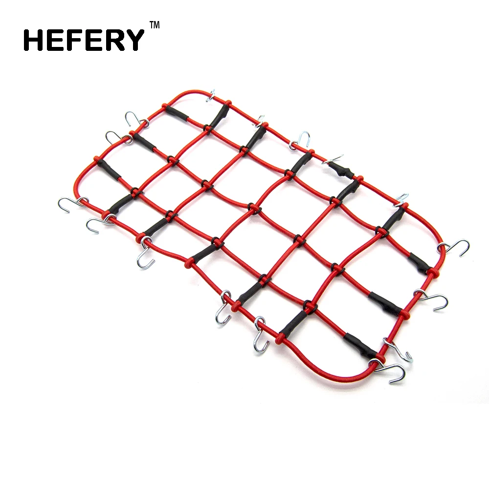 

25*15 см Φ с крючком для 1/10 1/8 RC Rock Crawler Axial SCX10 90046 Wraith Tamiya RC4WD D90 Traxxas эластичная багажная сетка