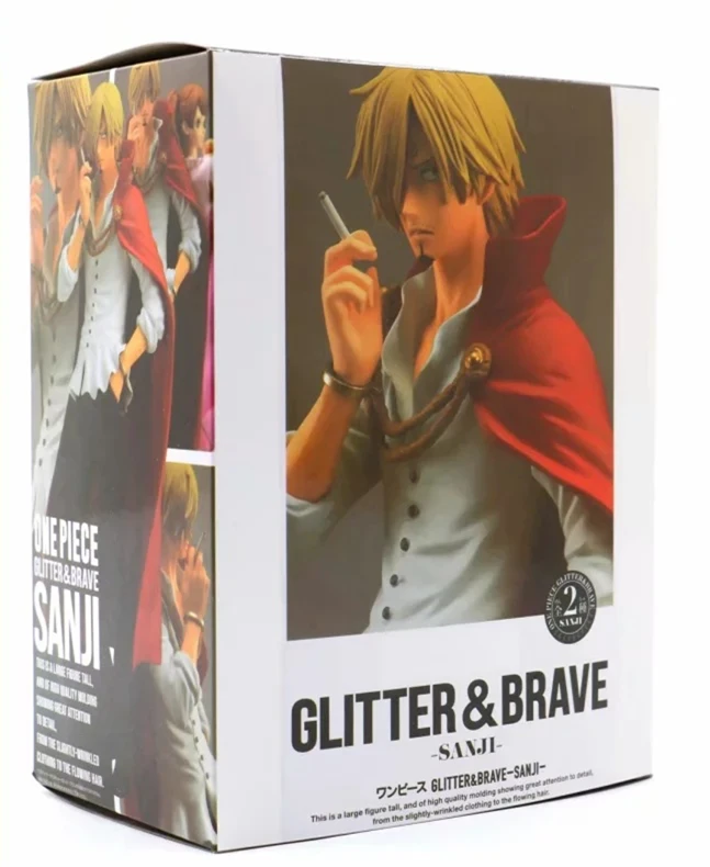 

Anime One Piece Cake Island Glitter & Brave Vinsmoke Sanji Charlotte Pudding PVC Action Figures Collectible Model Toys Doll 24cm