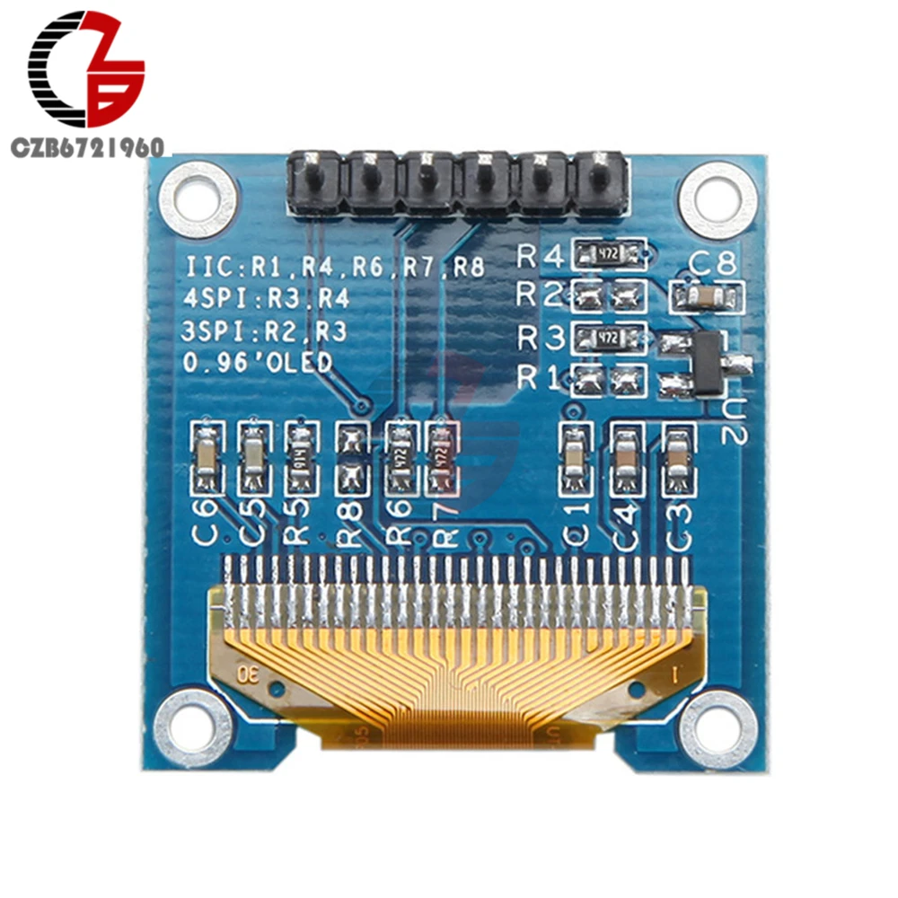Фото 6Pin IIC I2C 0 96 дюйма OLED ЖК дисплей DIY модуль 12864 SPI интерфейс "чип привода SSD136 для Arduino 6Pin IIC I2C 0 96 дюйма OLED ЖК дисплей DIY модуль 12864 SPI интерфейс "чип привода SSD136 для Arduino