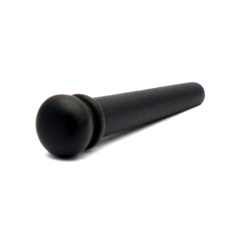 Фото 30pcs Ebony  Acoustic guitar Bridge Pins Black Guitar Pressure String Nails Pin Guitar Parts №2