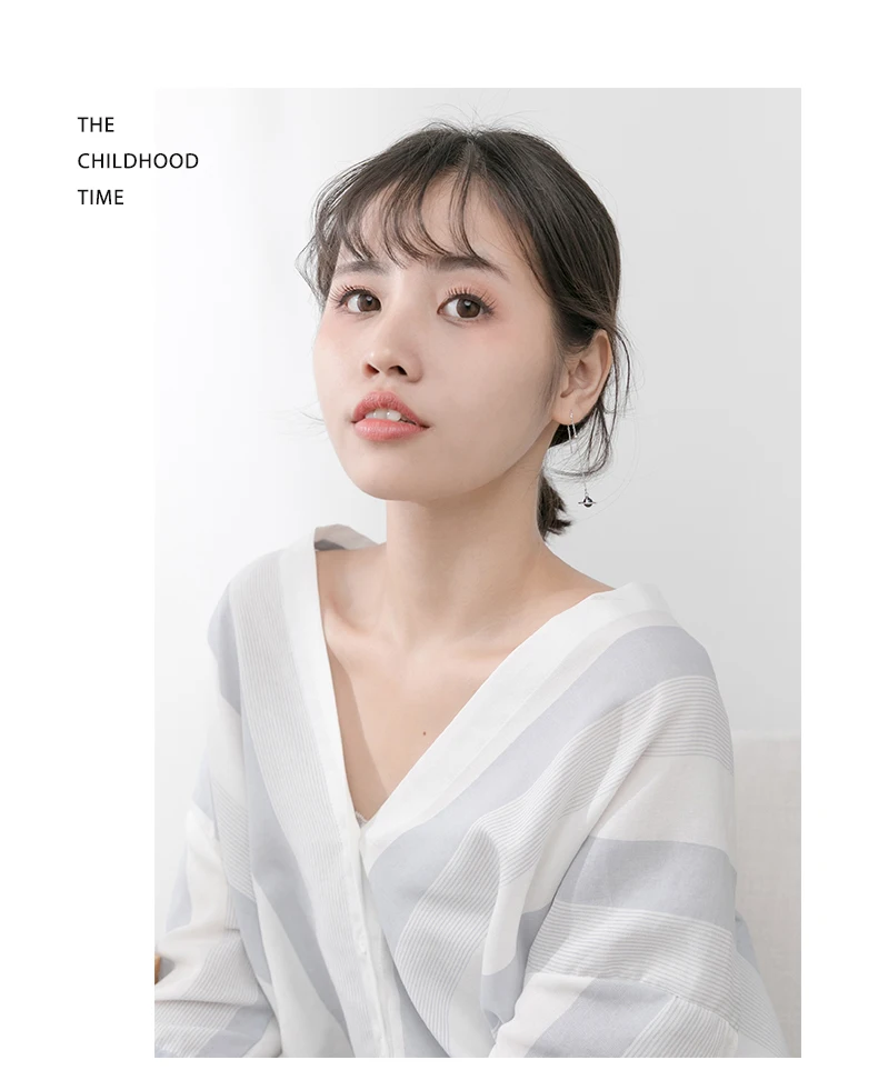 TOYOOSKY, 925 пробы, серебряные, Звездные, линия уха, женская мода, темперамент, линия уха, простые, длинные, висячие серьги, ювелирные изделия, Brincos