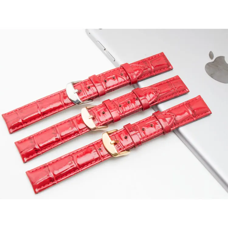 Оригинальный ремешок для часов модные кожаные аксессуары блестящие благородные