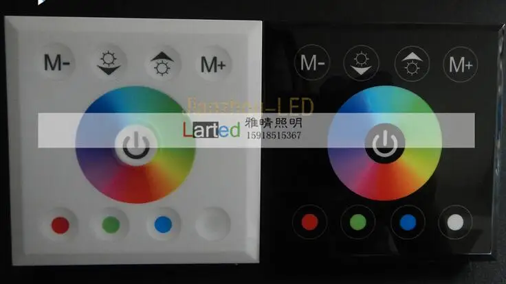 Быстрая доставка 5 шт RGBW LED Сенсорная панель контроллер led диммер для DC12V