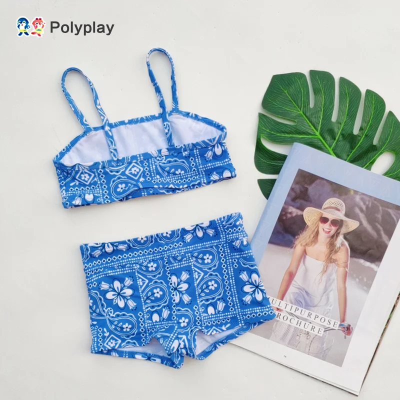 Одежда для купания маленьких девочек комплект из двух предметов 2 купальный