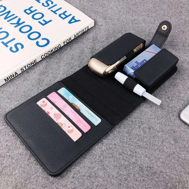 Чехол-Кошелек JINXINGCHENG с рисунком личи для iqos 3,0, защитный чехол-сумка для iqos 2,4 Plus, кожаный чехол для переноски
