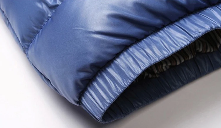 Новинка 7XL, однотонные мужские зимние куртки с капюшоном, мужские повседневные парки, мужские пальто, теплые блестящие пальто, приталенная брендовая одежда EA220
