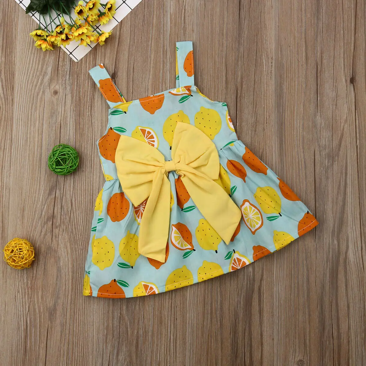 Newborn Baby Girl Bowknot Clothes Princess Dress Outfits Sunsuit Summer 0-3Y | Детская одежда и обувь