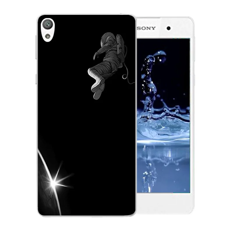 Чехол для телефона с узором из мягкого силикона Sony Xperia E5 E 5 F3311 F3313 ТПУ задняя