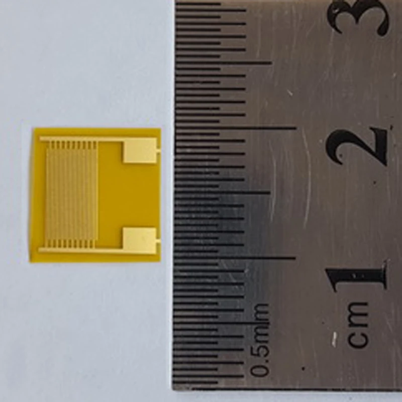 Гибкий межцифровой электрод для PI носимый гибкий тонкопленочный сенсор