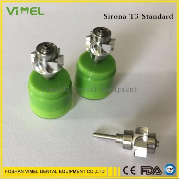Ротор для Sirona T3 Racer Стиль с керамическим подшипником картридж для зубных наконечники для высокоскоростной бормашины