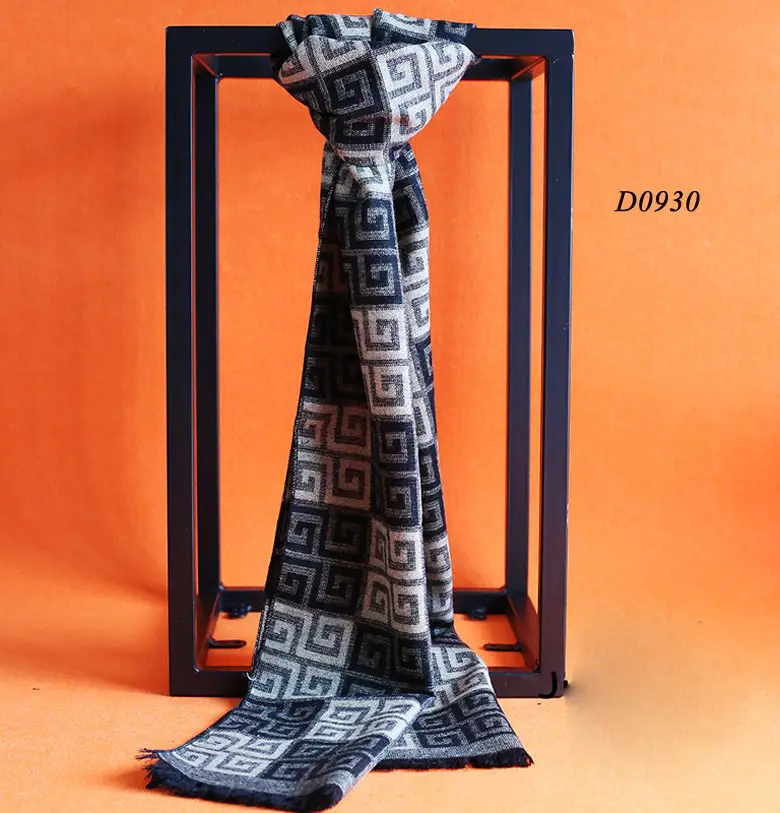 

Men Women Winter High-Grade Double Side Brushed Cotton Viscose Scarf Long Soft Warm scarf