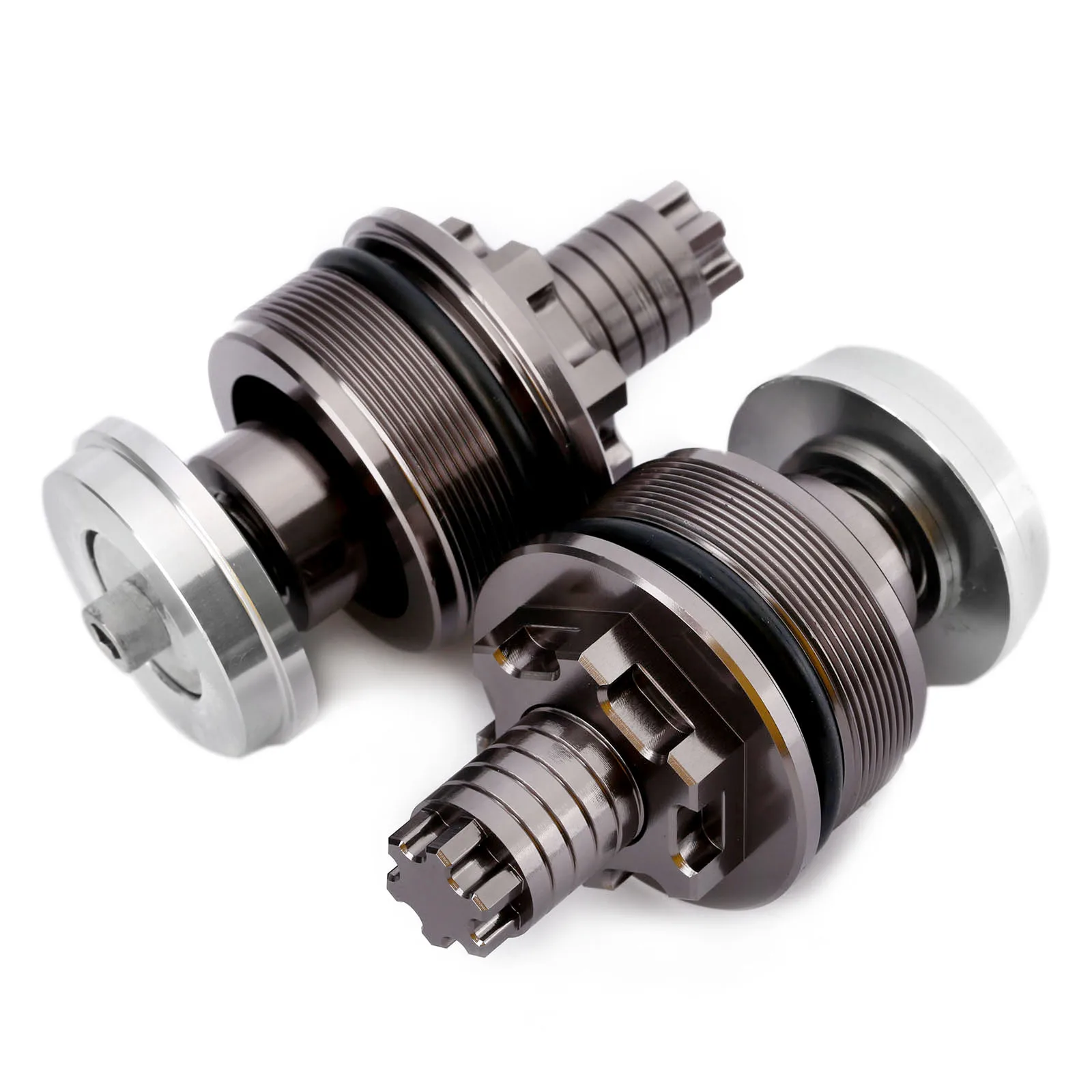 1 пара регуляторов предварительной нагрузки мотоцикла вилка болты крышка 41 мм CNC