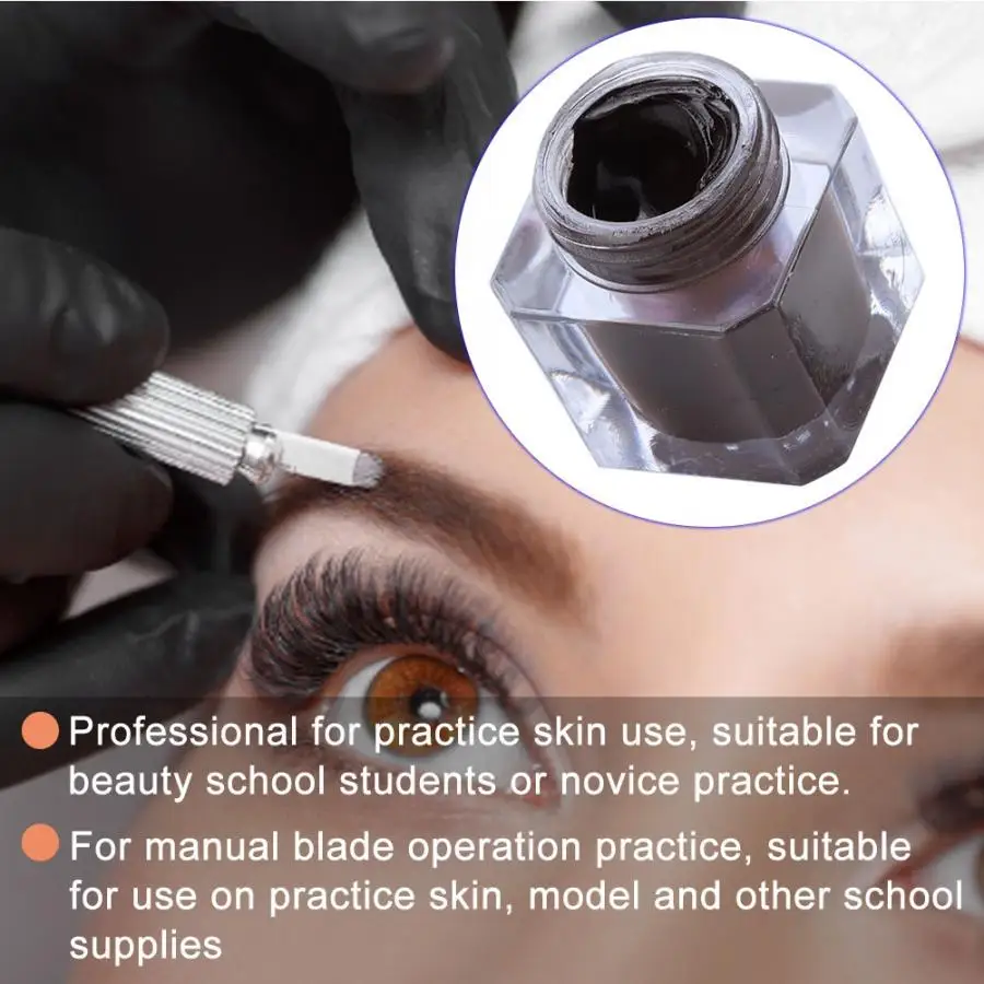 5 шт. профессиональная практика микроблейдинга пигмент тату для бровей губ